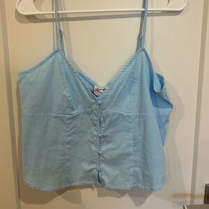 MED LIGHT BLUE FUTURE COLLECTION TOP